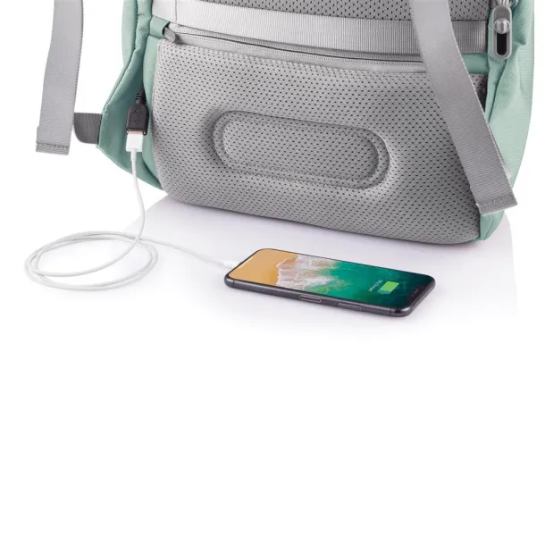 Bobby Soft anti-theft ruksak, 15.6" - XD Design Zelena Cool Grey 9