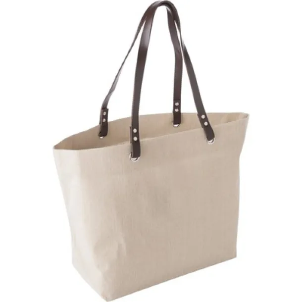  Beach bag, shopping bag brown