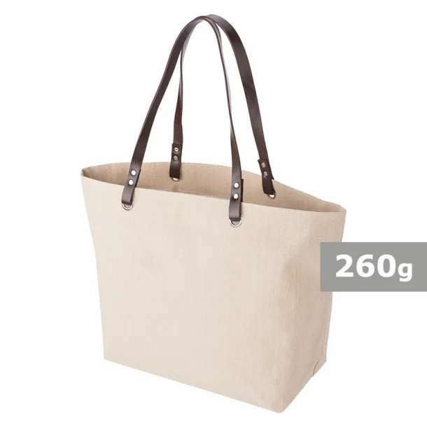  Beach bag, shopping bag brown