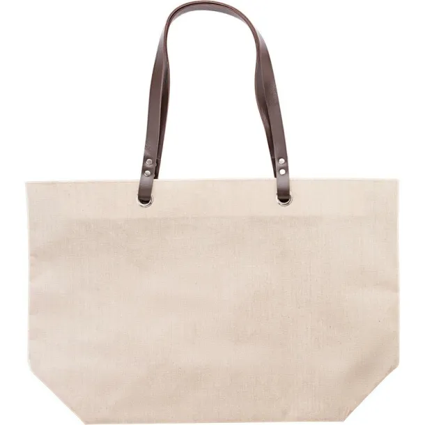  Beach bag, shopping bag brown