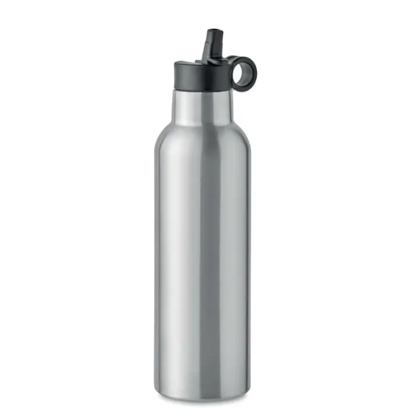 BOALI Double wall bottle 700 ml Matt Silver