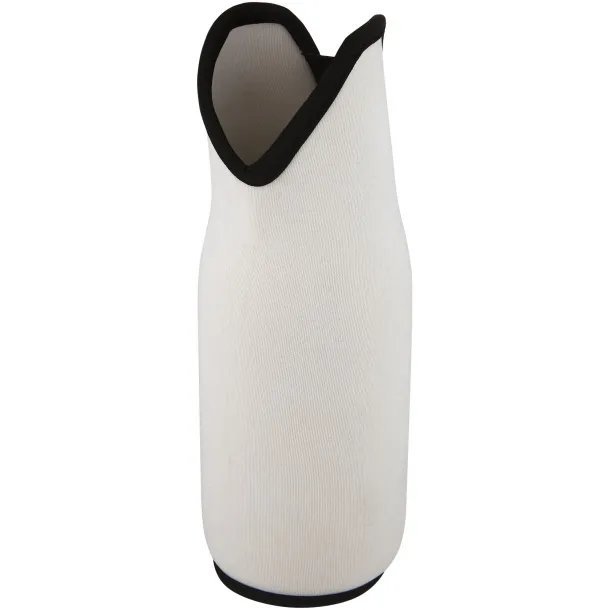 Noun recycled neoprene wine sleeve holder White