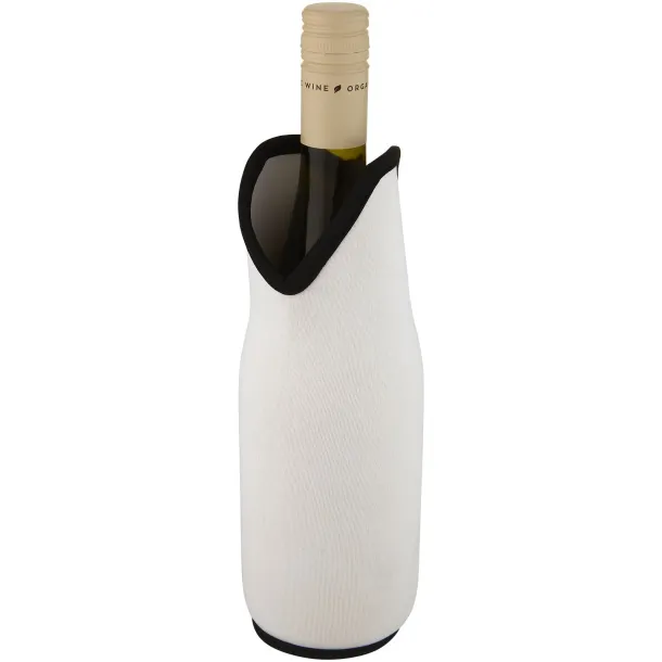 Noun recycled neoprene wine sleeve holder - Unbranded White