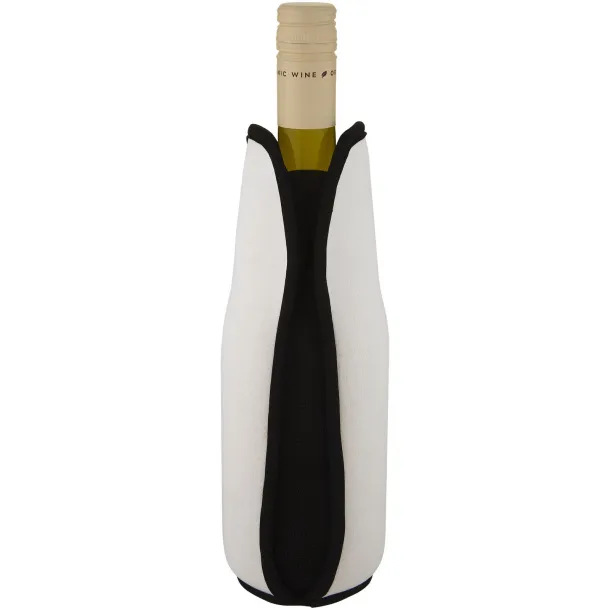 Noun recycled neoprene wine sleeve holder - Unbranded White