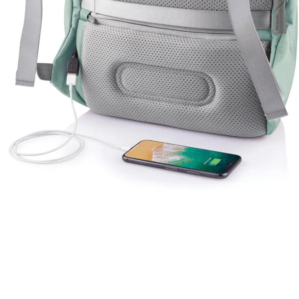 Bobby Soft anti-theft ruksak, 15.6" - XD Design Zelena Cool Grey 9