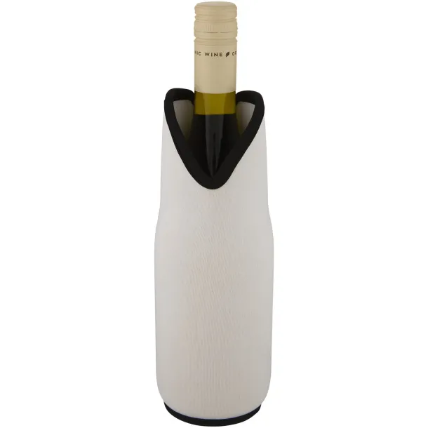 Noun recycled neoprene wine sleeve holder - Unbranded White