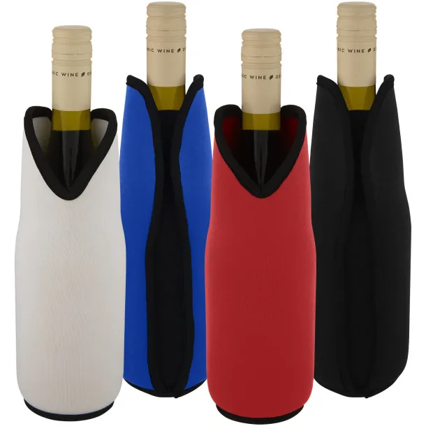 Noun recycled neoprene wine sleeve holder - Unbranded White