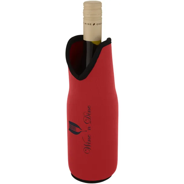 Noun recycled neoprene wine sleeve holder - Unbranded Red