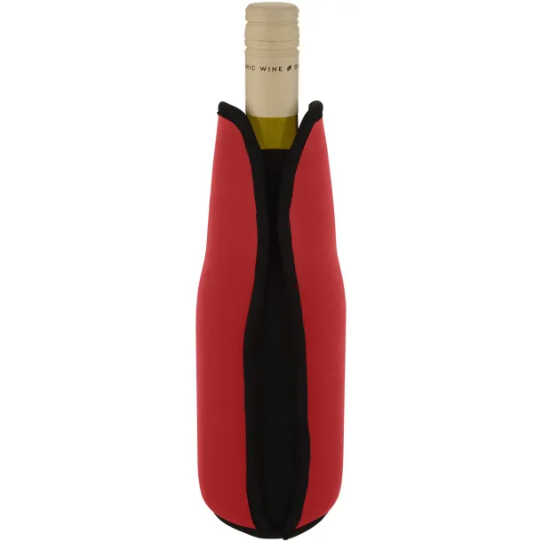 Noun recycled neoprene wine sleeve holder - Unbranded Red