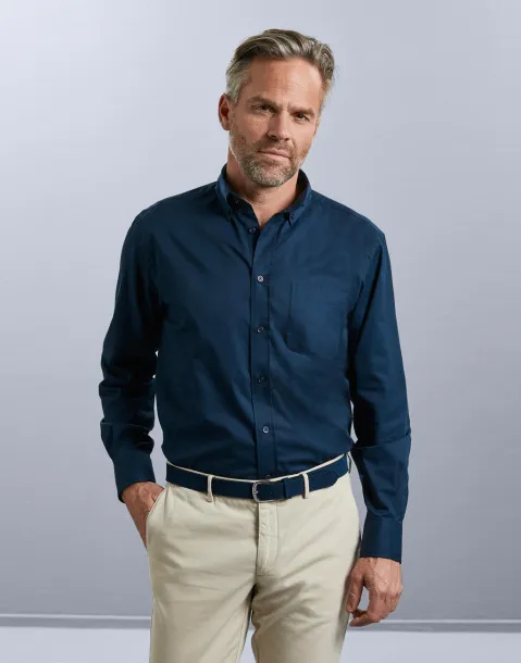  Long Sleeve Classic Twill Shirt - Russell Collection