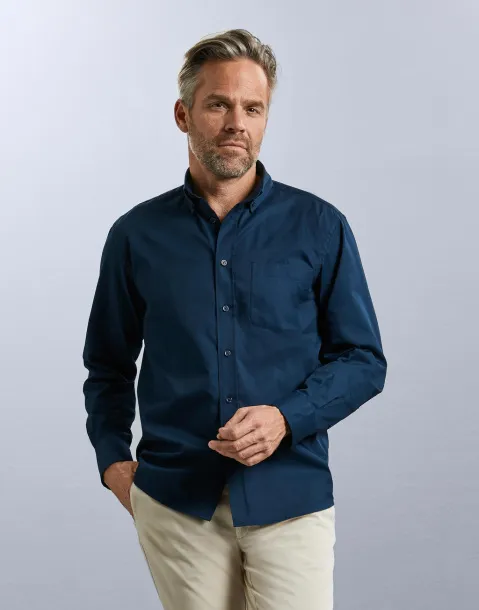  Long Sleeve Classic Twill Shirt - Russell Collection