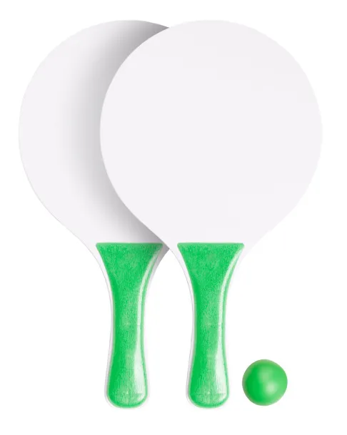 Negril beach tennis Green White