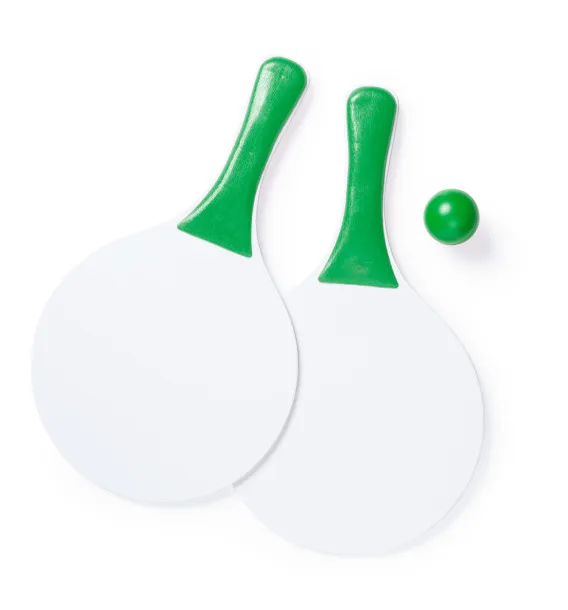 Negril beach tennis Green White