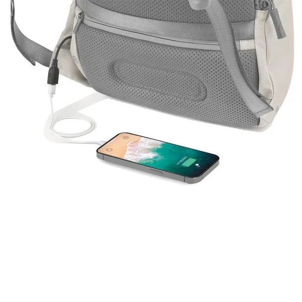 Bobby Soft anti-theft ruksak, 15.6" - XD Design beige Cool Grey 9