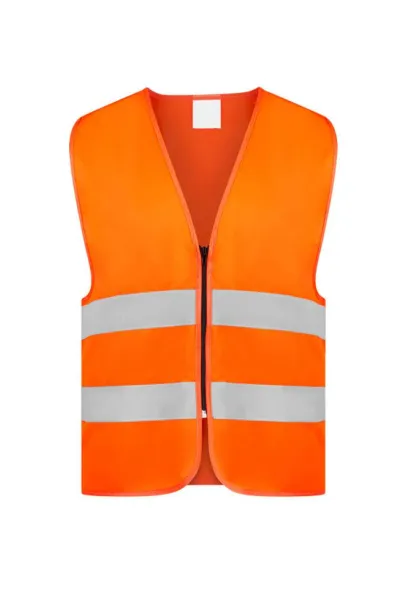 COLOGNE SAFETY VEST WITH ZIPPER - Korntex Orange