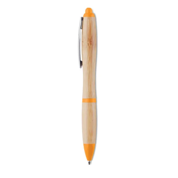 RIO BAMBOO Ball pen in ABS and bamboo Orange