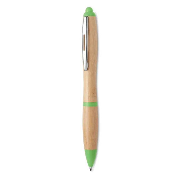 RIO BAMBOO Ball pen in ABS and bamboo Lime