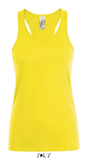 SOL'S JUSTIN ženski top sportskog kroja, 150 g/m2 - SOL'S Lemon