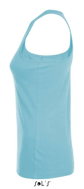 SOL'S JUSTIN ženski top sportskog kroja, 150 g/m2 - SOL'S Atoll Blue