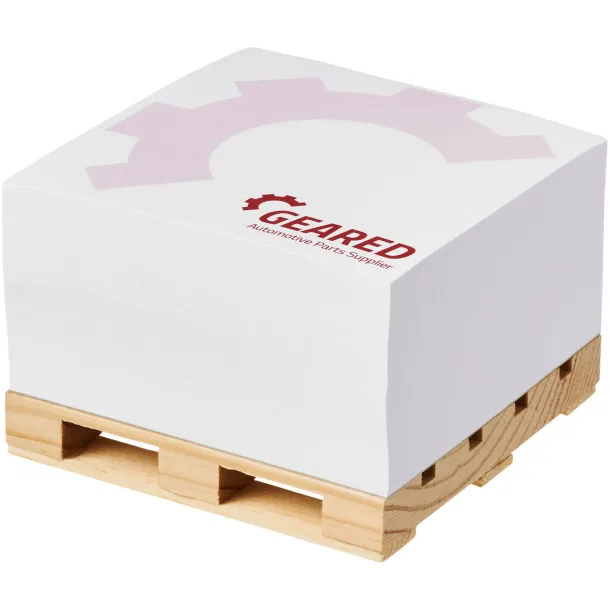 Block-Mate® Pallet 1B memo block 100x100 White