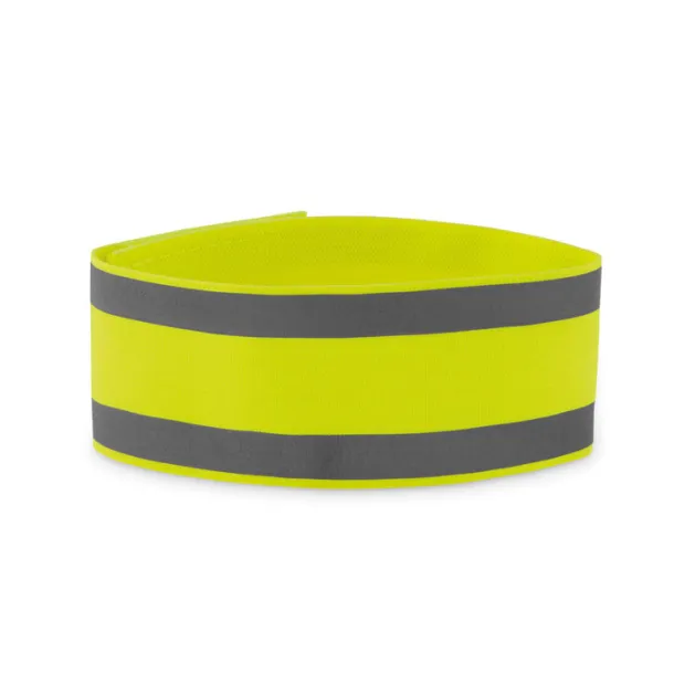 VISIBLE ME Sports armband in lycra Neon yellow