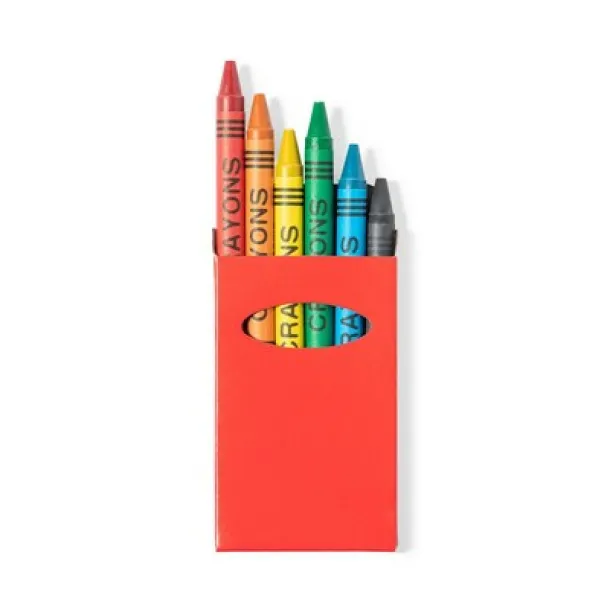  Crayon set red