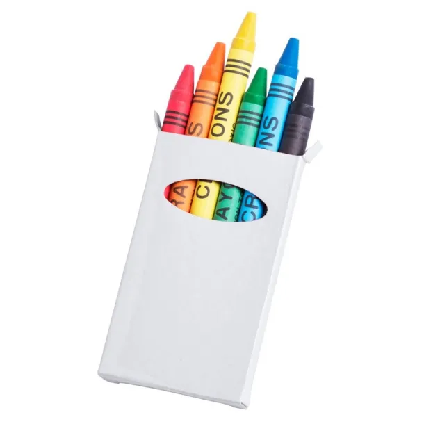  Crayon set white