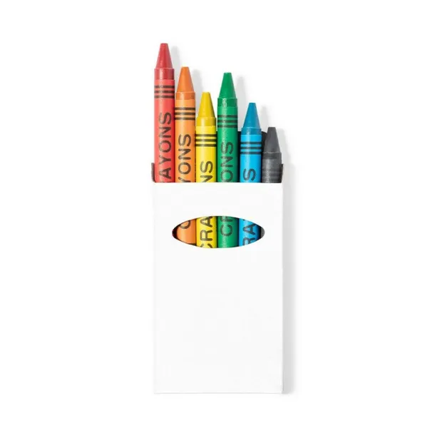  Crayon set white