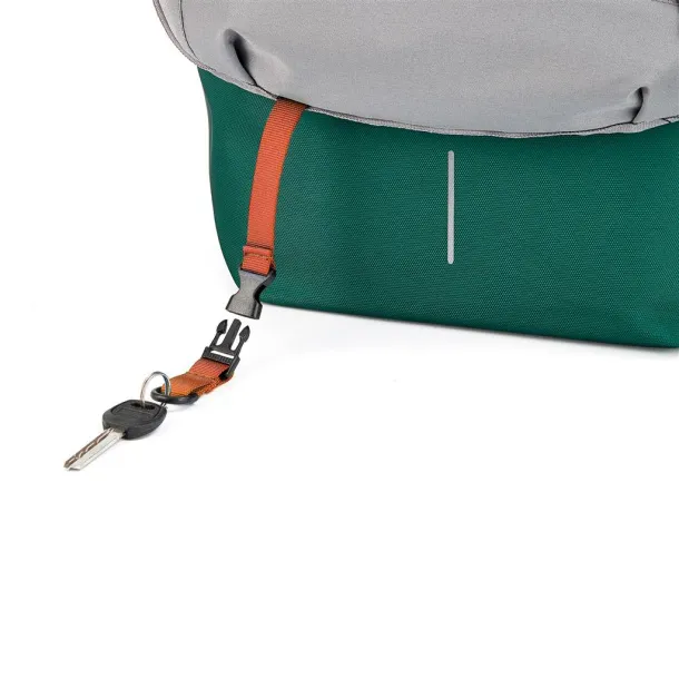 Bobby Soft anti-theft ruksak, 15.6" - XD Design forest green, black Crna