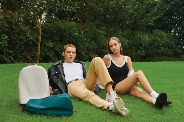 Bobby Soft anti-theft ruksak - XD Design forest green, black Crna