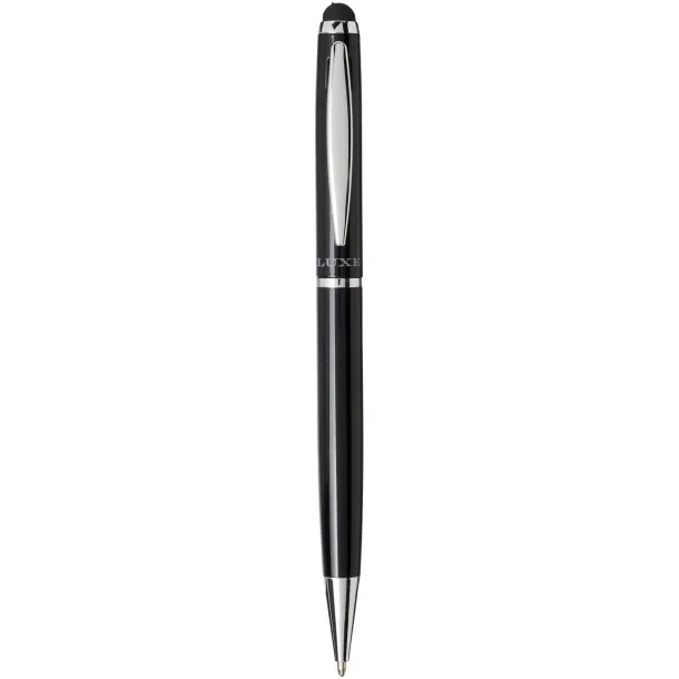 Lento stylus ballpoint pen - Luxe Solid black