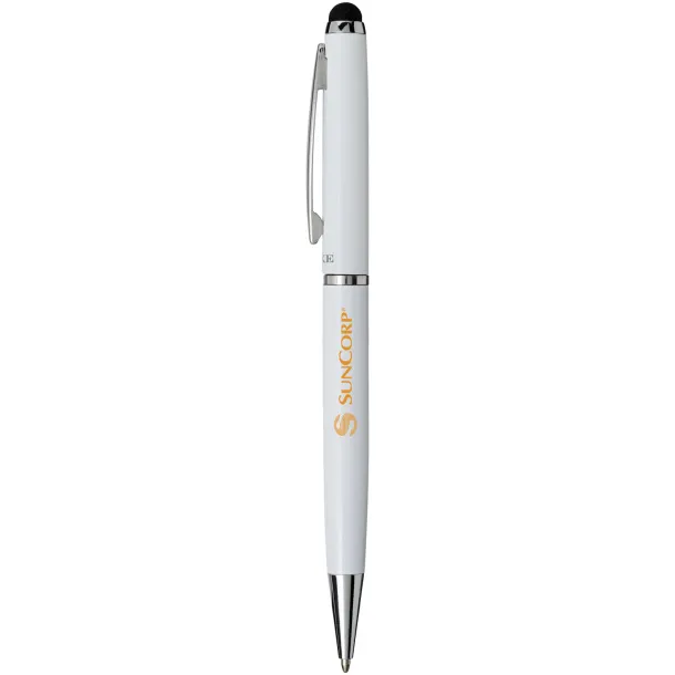 Lento stylus ballpoint pen - Luxe White