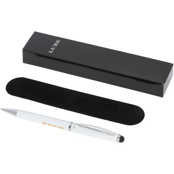 Lento stylus ballpoint pen - Luxe White