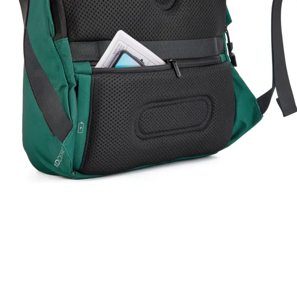 Bobby Soft anti-theft ruksak, 15.6" - XD Design forest green, black Crna
