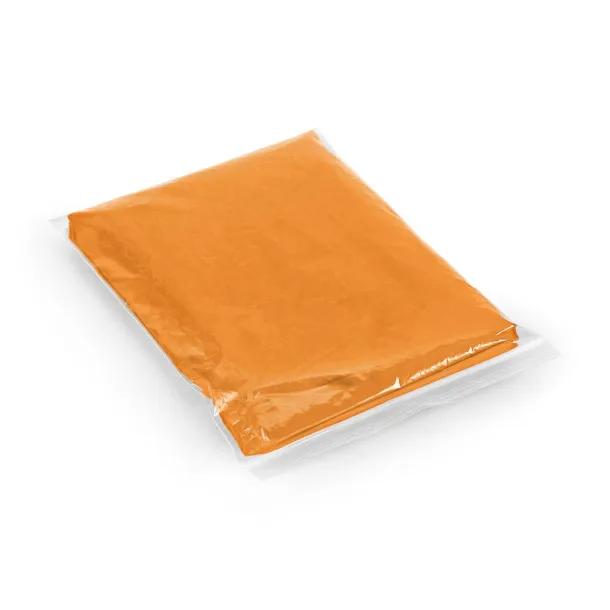 SANDRA Waterproof poncho Orange