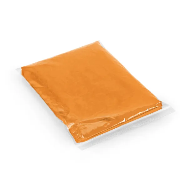 SANDRA Waterproof poncho Orange