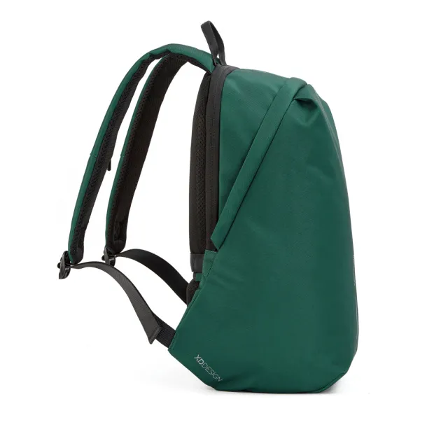 Bobby Soft anti-theft ruksak, 15.6" - XD Design forest green, black Crna