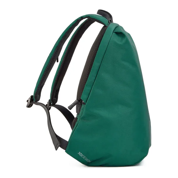 Bobby Soft anti-theft ruksak, 15.6" - XD Design forest green, black Crna