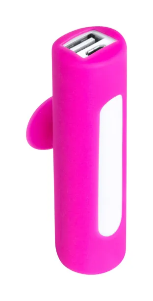 Khatim USB power bank Pink White