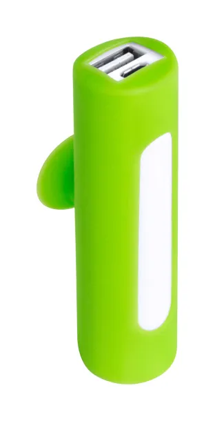 Khatim USB power bank Lime green White