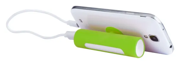 Khatim USB power bank Lime green White