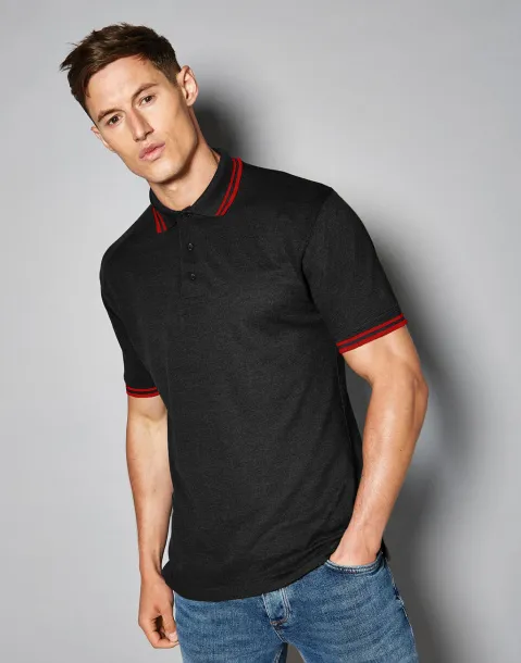  Classic Fit Tipped Collar Polo - Kustom Kit