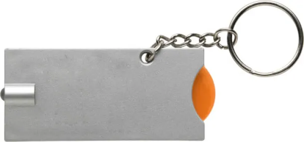 MADELEINE PS key holder with coin orange