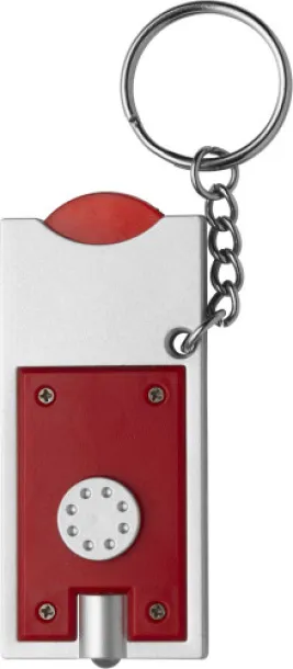 MADELEINE PS key holder with coin red