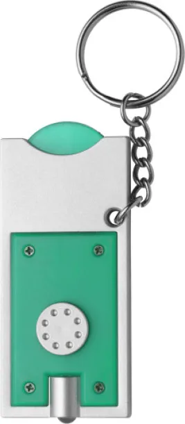 MADELEINE PS key holder with coin light green