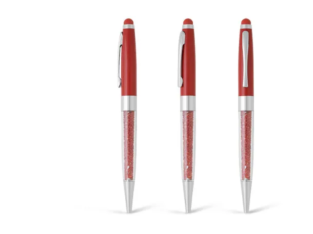 BARONESA metal ball pen in Red