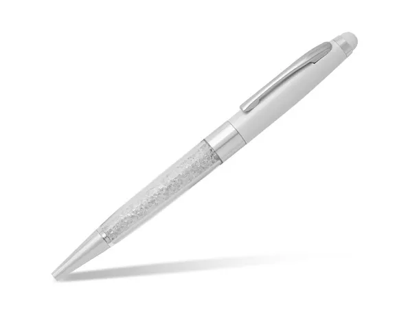 BARONESA metal ball pen in White