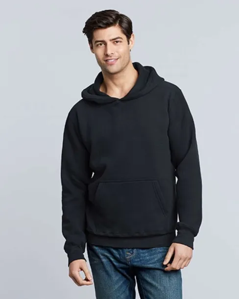  HAMMER ADULT HOODED SWEATSHIRT - Gildan Black