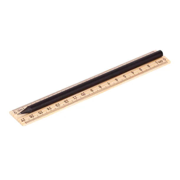 SIMPLE PENCIL set of pencil and ruler Beige