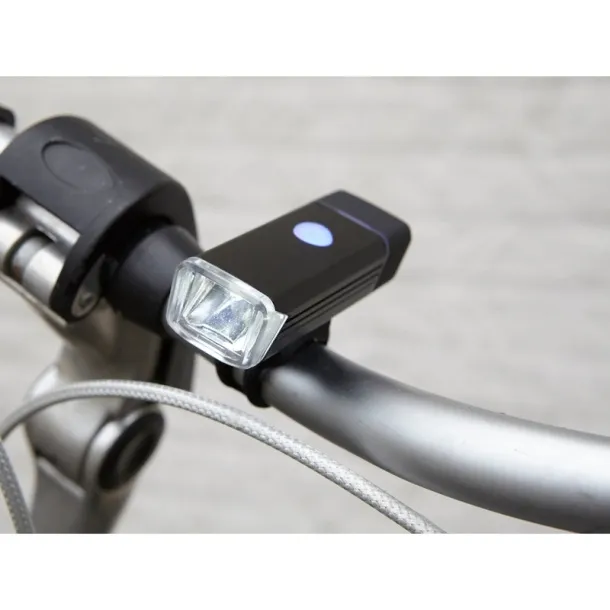  COB bicycle light Crna